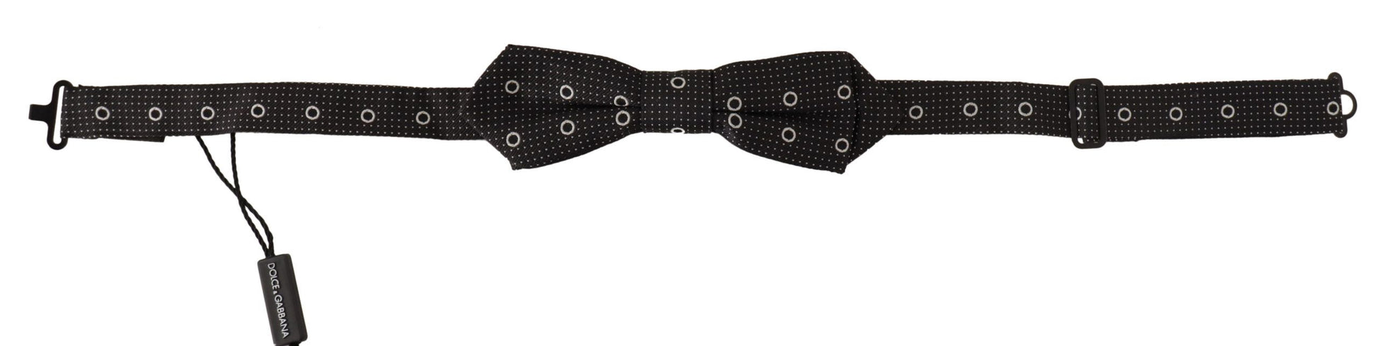 Dolce & Gabbana Black Bowties for Men side view
