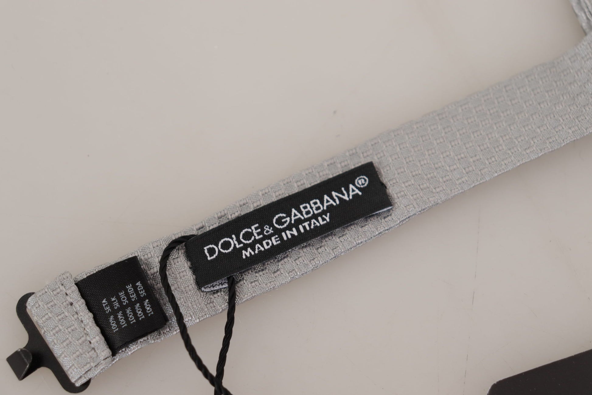 Dolce & Gabbana Grey Bowties for Men additional view