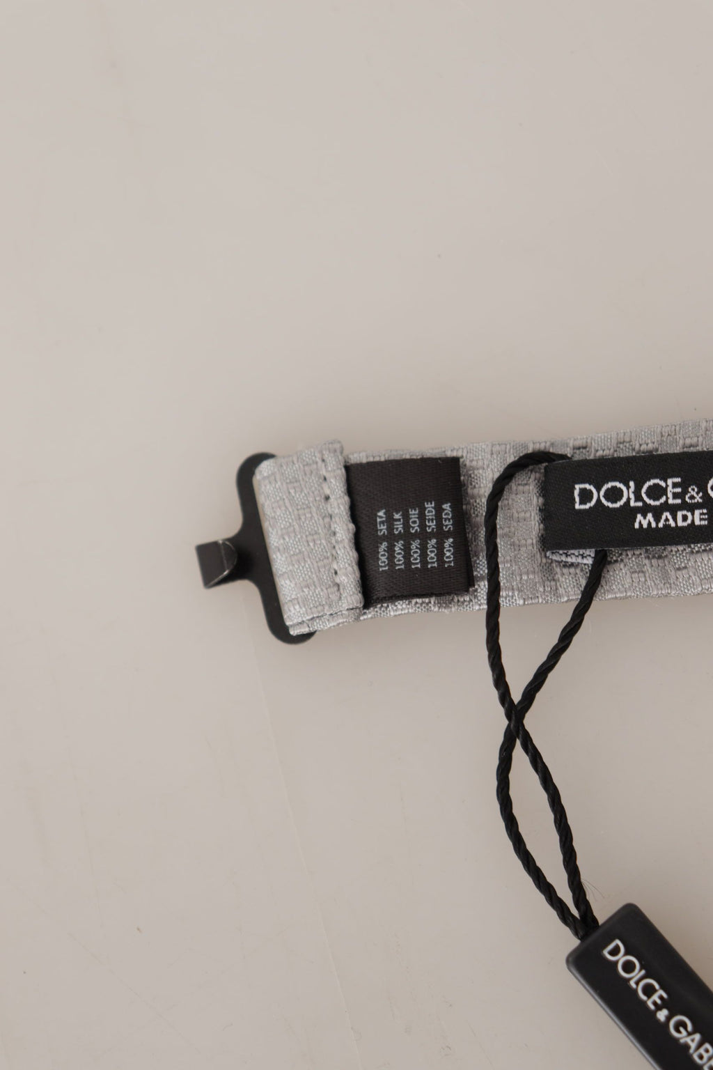 Dolce & Gabbana Grey Bowties for Men additional view