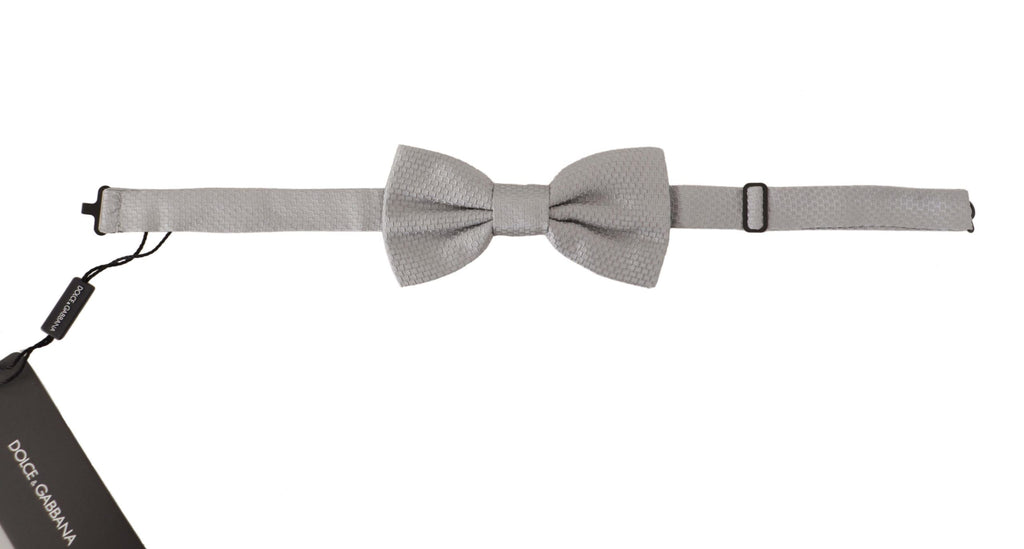 Dolce & Gabbana Grey Bowties for Men detail view
