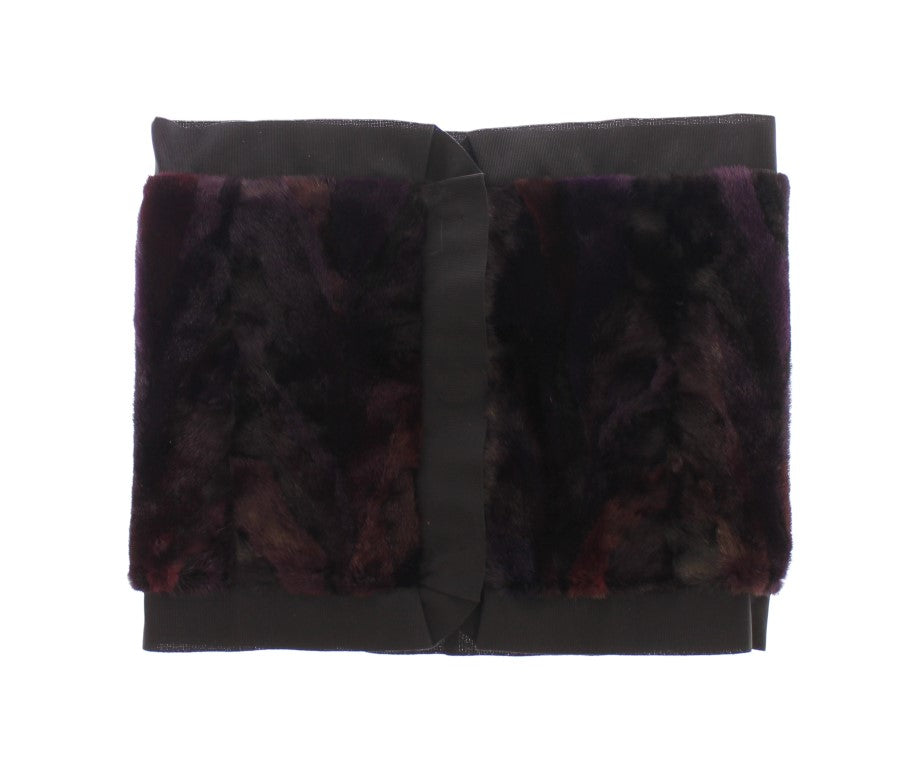Dolce & Gabbana Purple Scarf for Women alternate view
