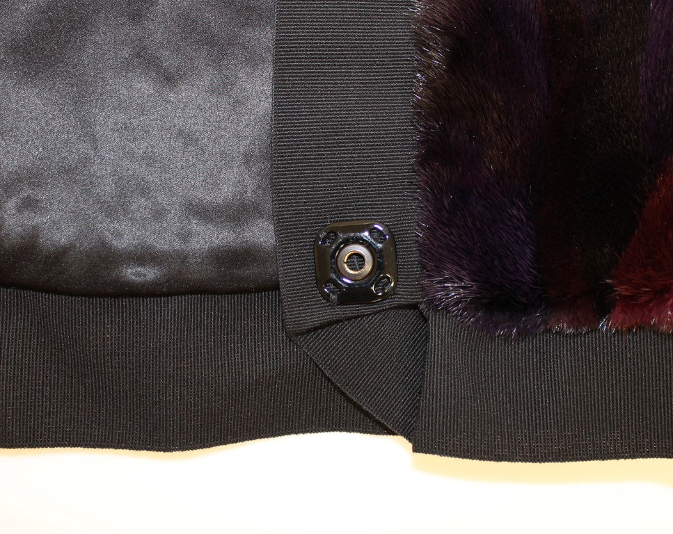 Dolce & Gabbana Purple Scarf for Women side view