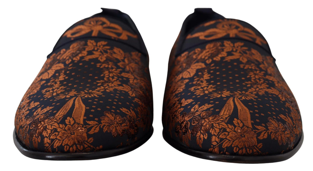 Dolce & Gabbana Blue Slip On Loafers for Men alternate view