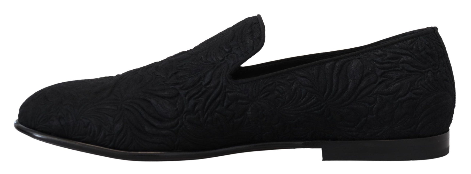Dolce & Gabbana Black Slip On Loafers for Men additional view