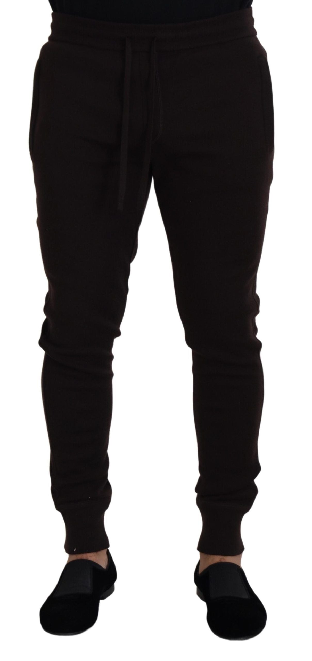 Dolce & Gabbana Brown Athletic Pants for Men
