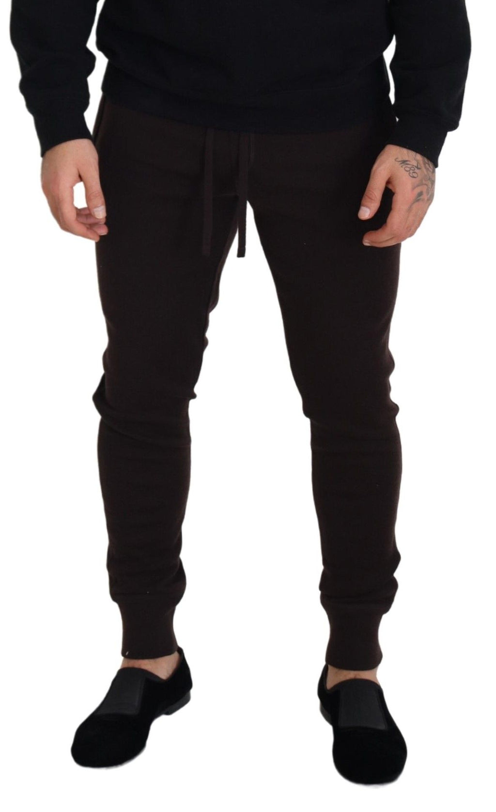 Dolce & Gabbana Brown Athletic Pants for Men detail view
