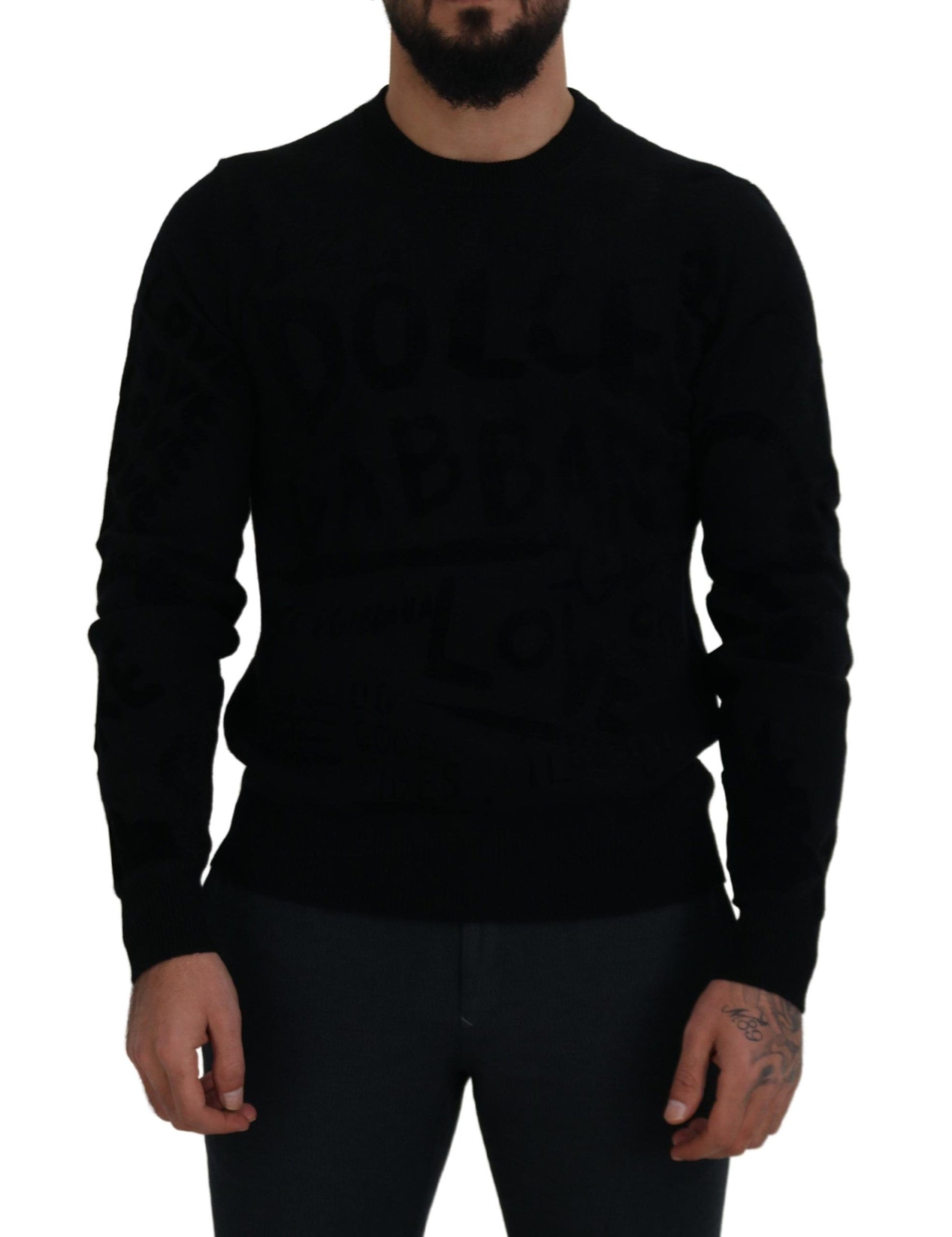 Dolce & Gabbana Black Sweatshirt for Men