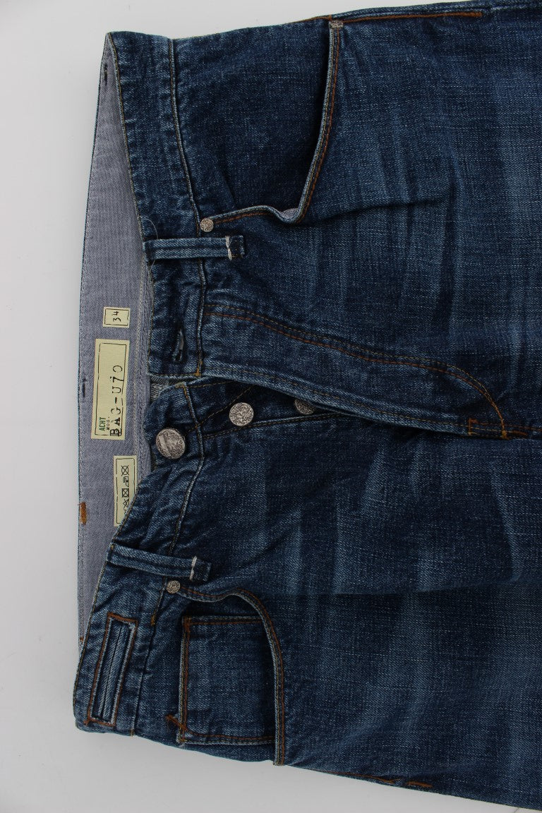Acht Blue Relaxed Fit Jeans for Men additional view