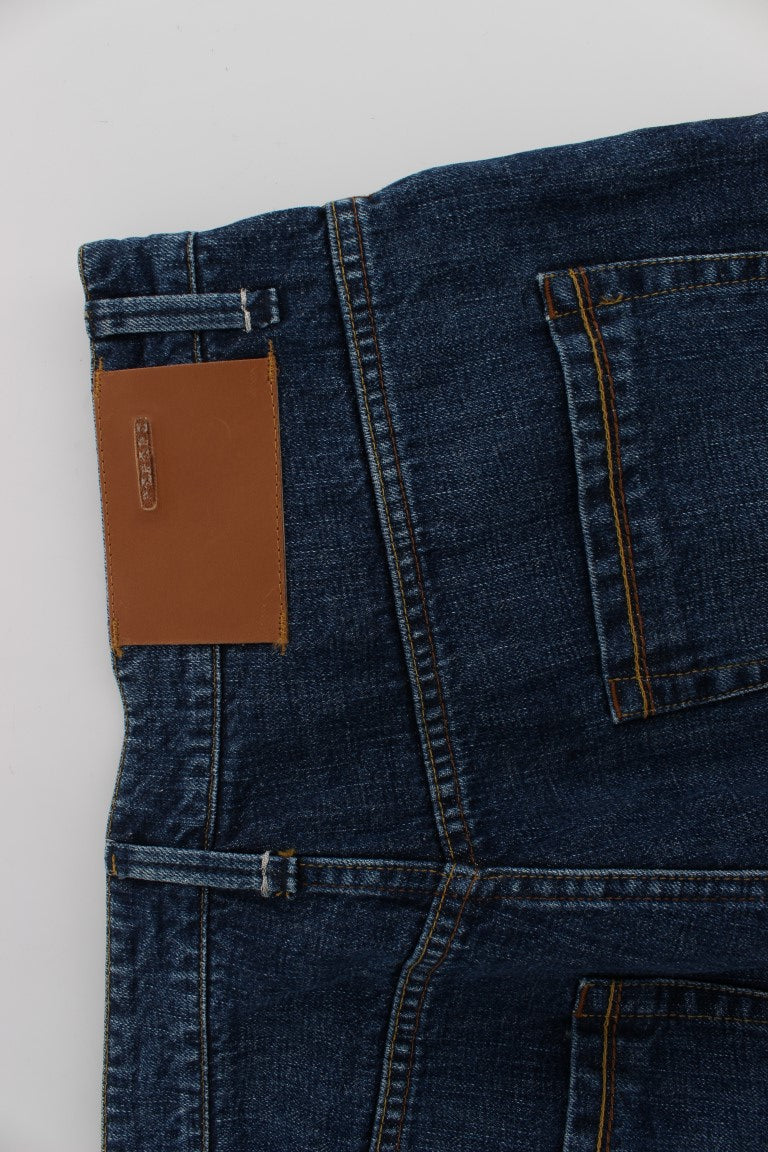 Acht Blue Relaxed Fit Jeans for Men additional view