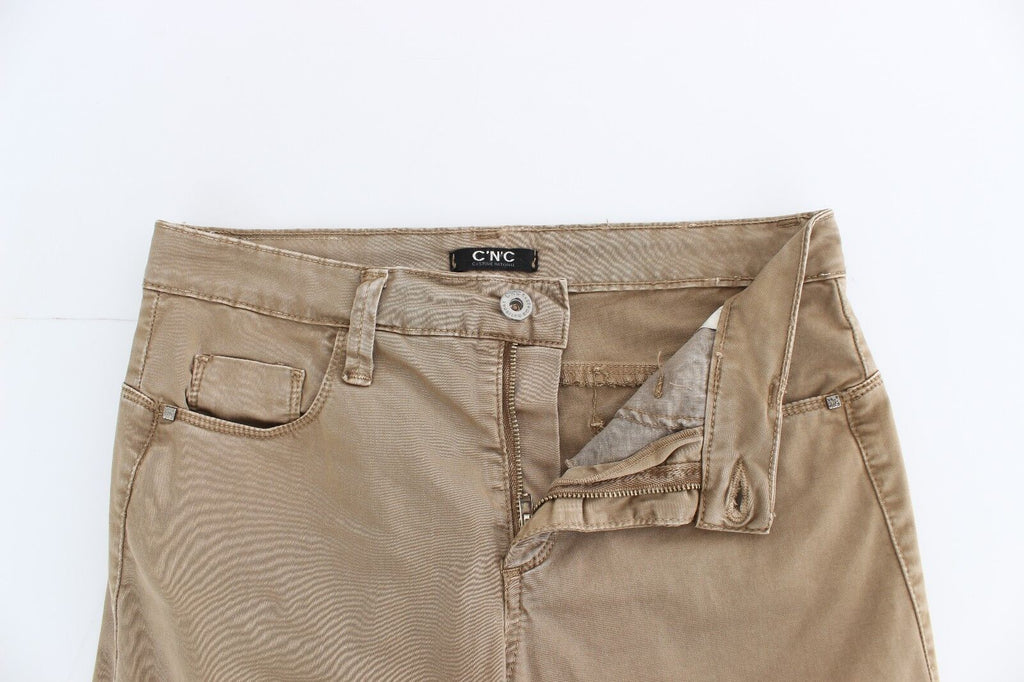 Costume National Beige Straight Leg Jeans for Women additional view