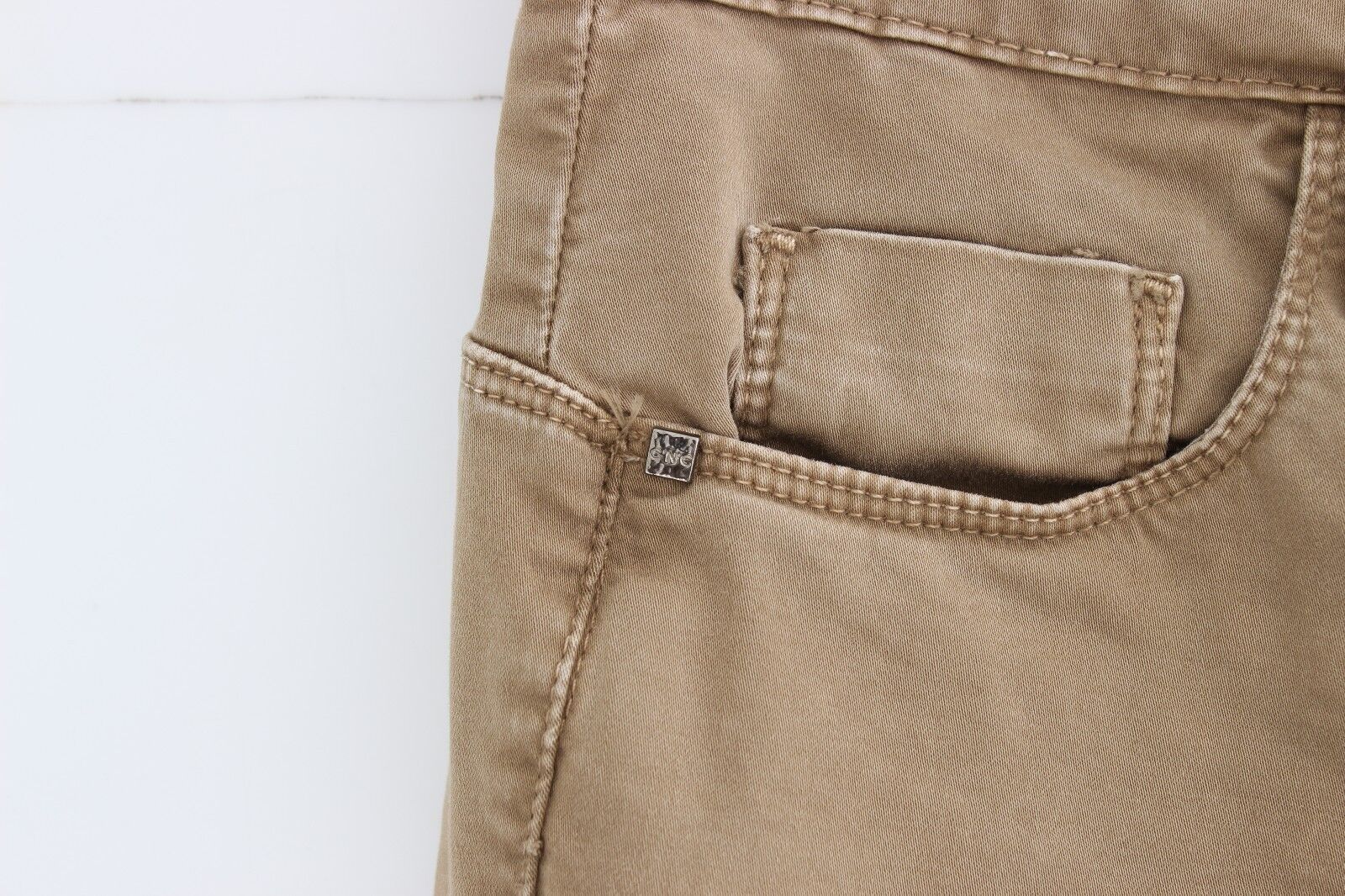 Costume National Beige Straight Leg Jeans for Women additional view