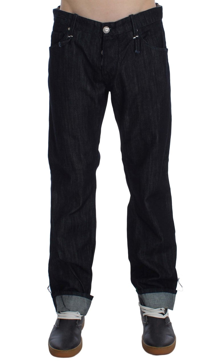 Acht Blue Straight Leg Jeans for Men alternate view