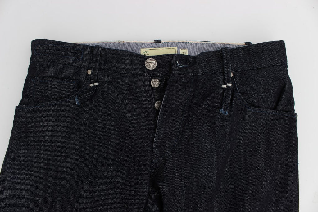 Acht Blue Straight Leg Jeans for Men additional view