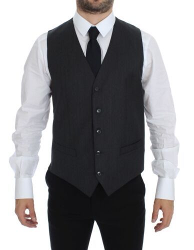 Dolce & Gabbana Grey Waistcoats for Men