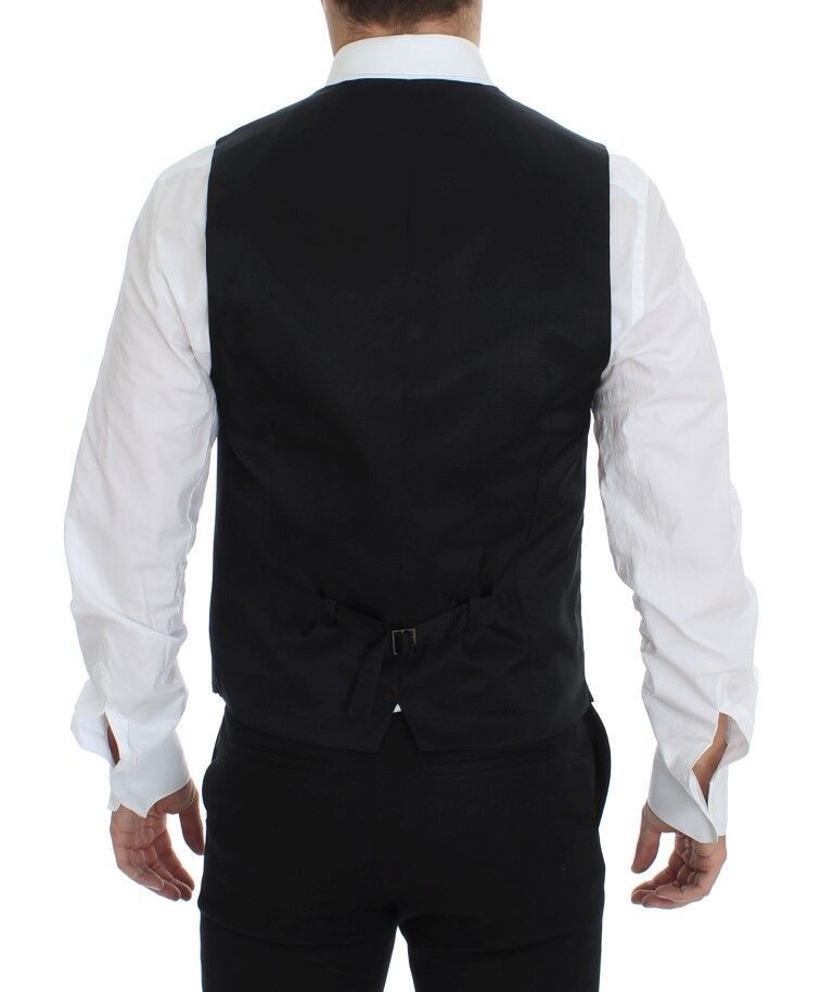 Dolce & Gabbana Grey Waistcoats for Men detail view