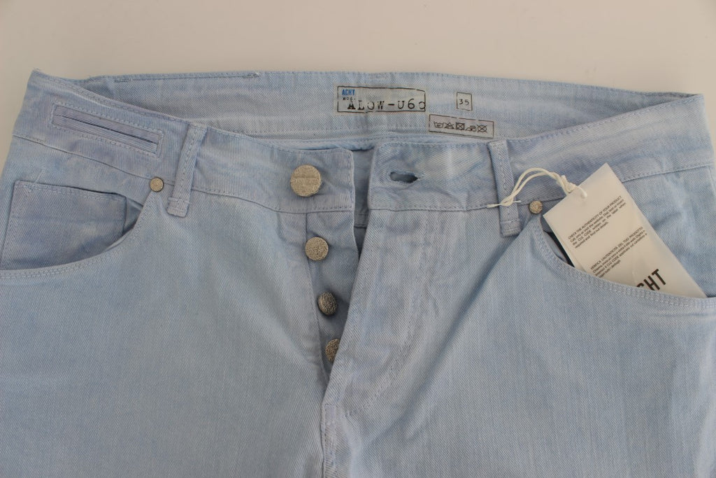 Acht Blue Straight Leg Jeans for Men additional view