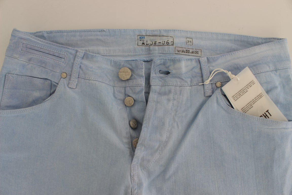 Acht Blue Straight Leg Jeans for Men additional view