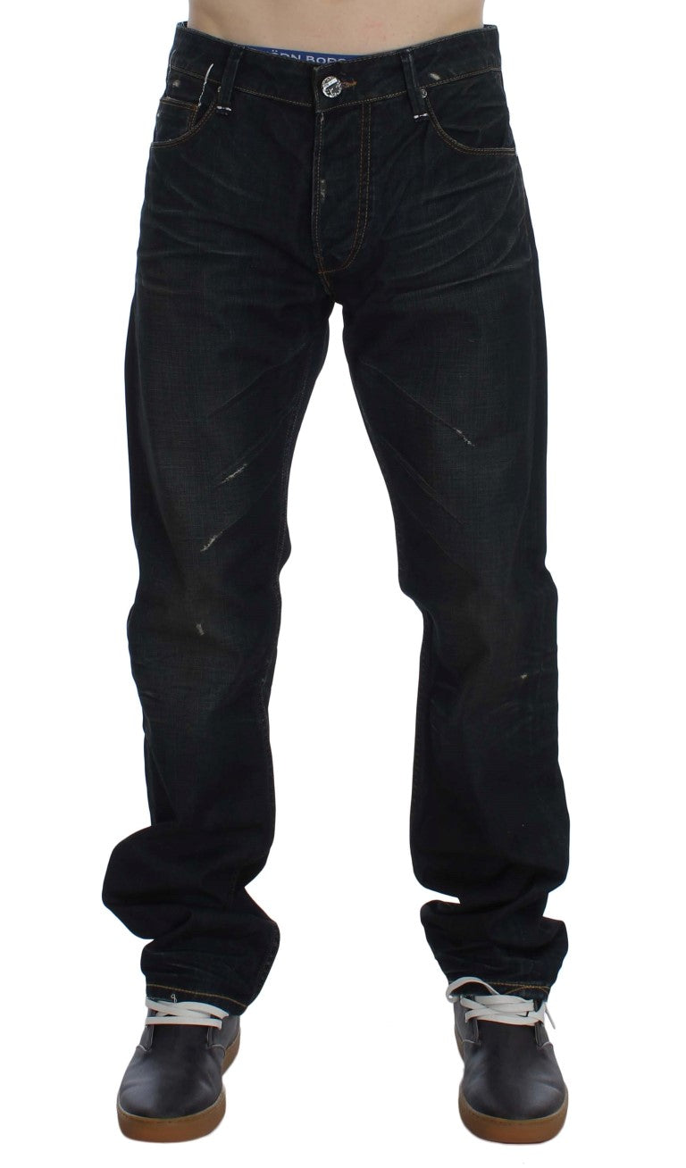 Acht Blue Straight Leg Jeans for Men alternate view
