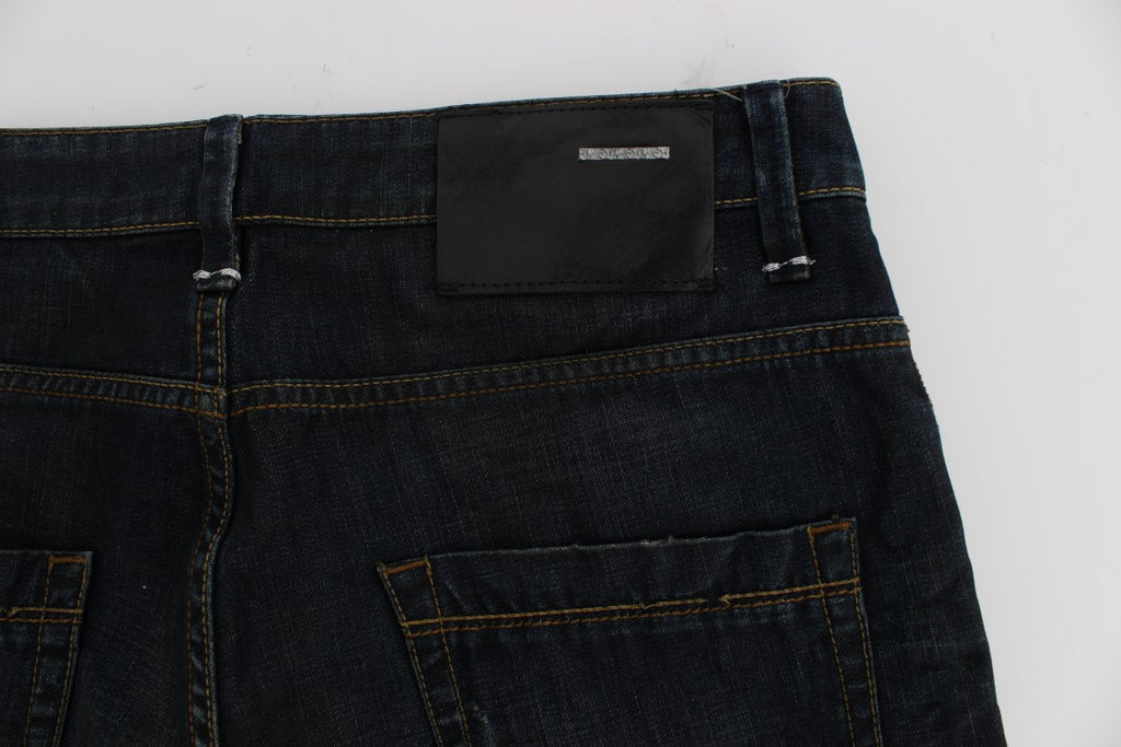 Acht Blue Straight Leg Jeans for Men additional view