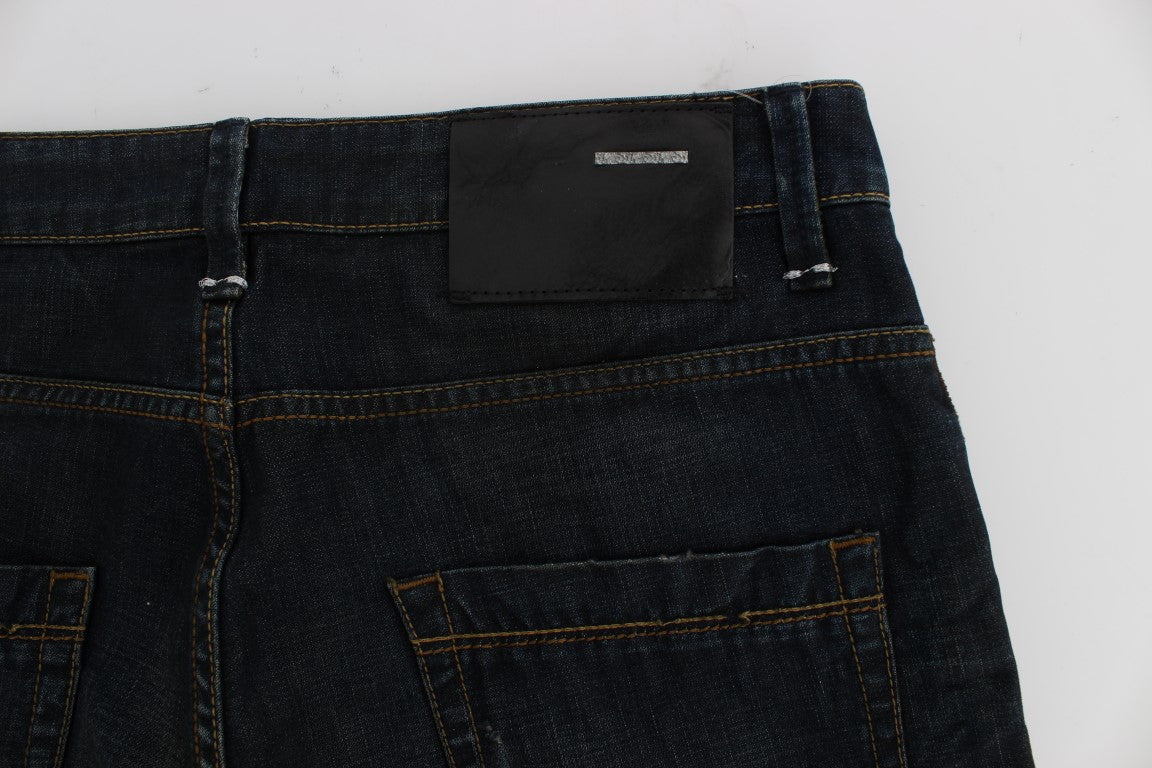 Acht Blue Straight Leg Jeans for Men additional view