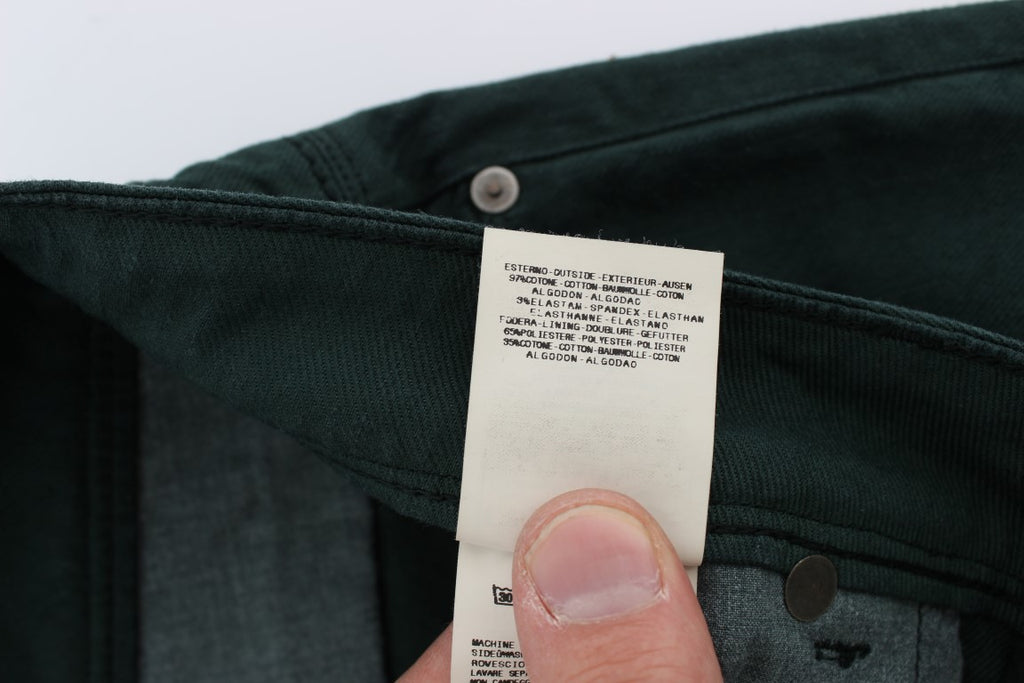 Ermanno Scervino Green Straight Leg Jeans for Men additional view