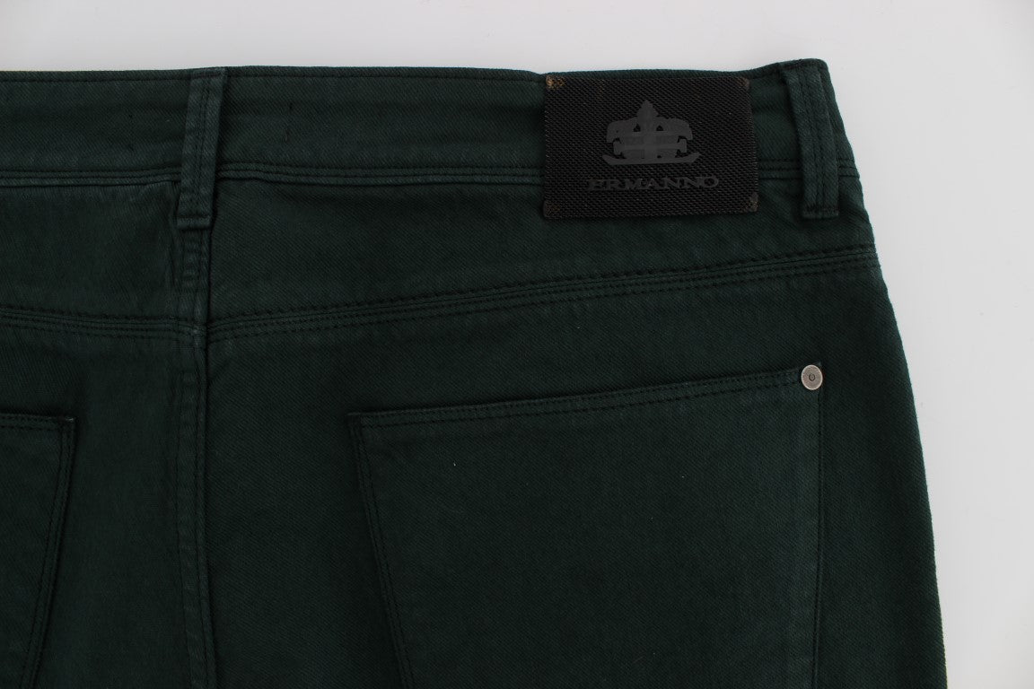 Ermanno Scervino Green Straight Leg Jeans for Men additional view