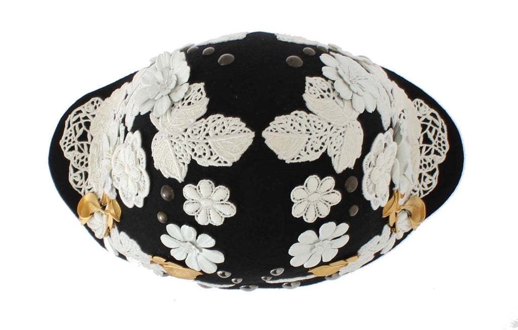 Dolce & Gabbana Black Hats for Women side view