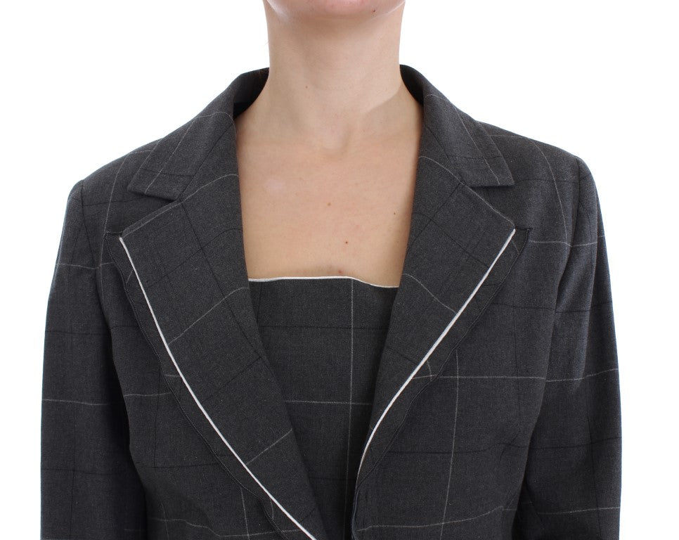 BENCIVENGA Grey Two Piece Suits for Women side view