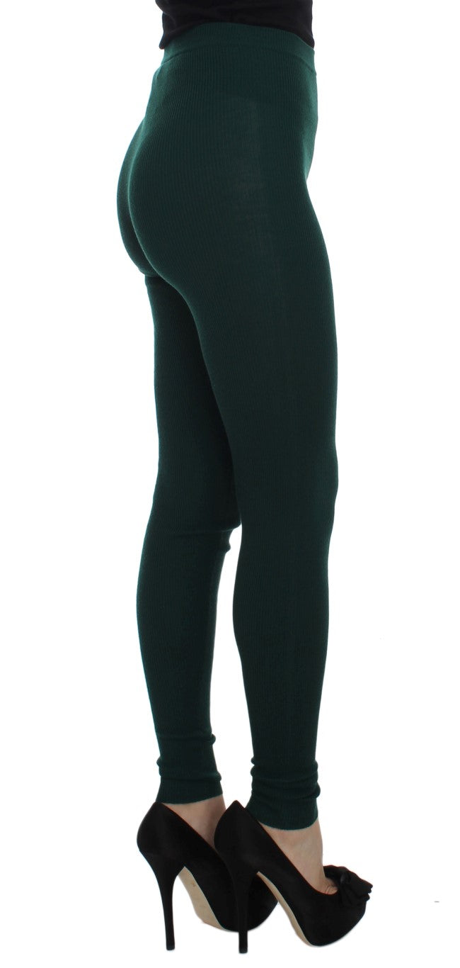 Dolce & Gabbana Green Athletic Pants for Women side view