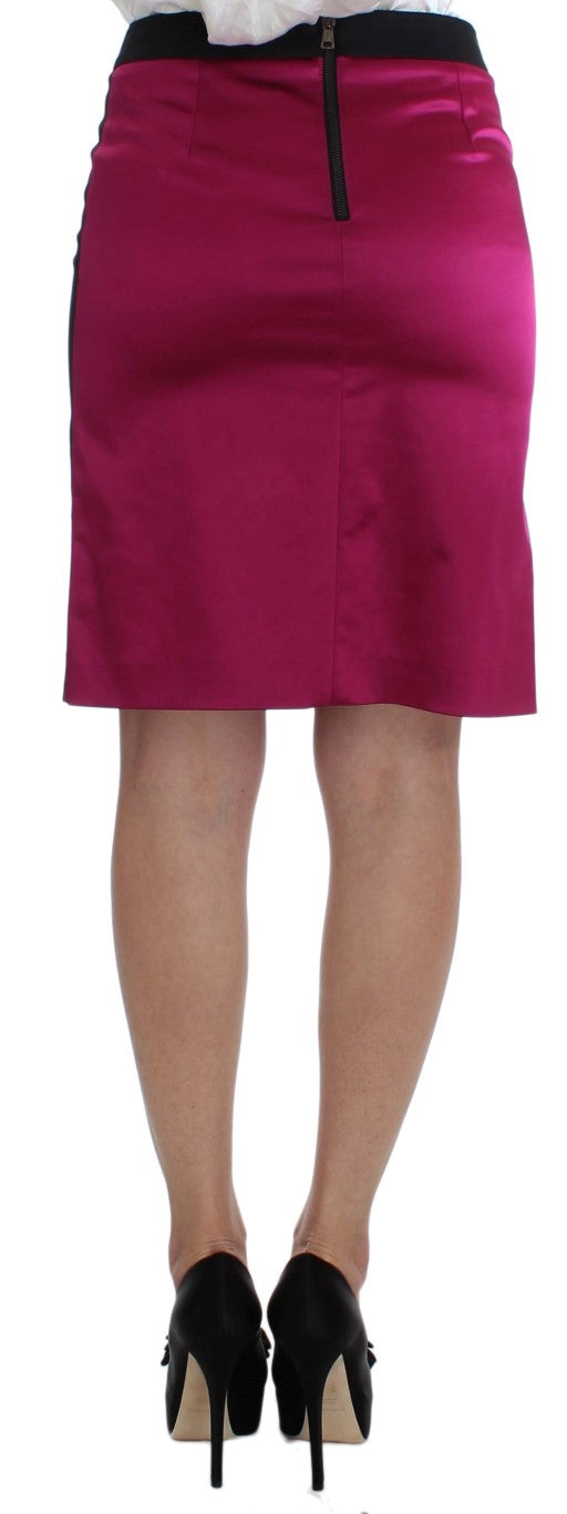 Exte Schwarz-Pink Zweiteiliger Anzugrock &amp; Blazer