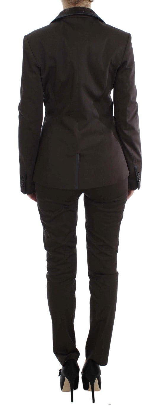 Exte Brown Two Piece Suits for Women detail view
