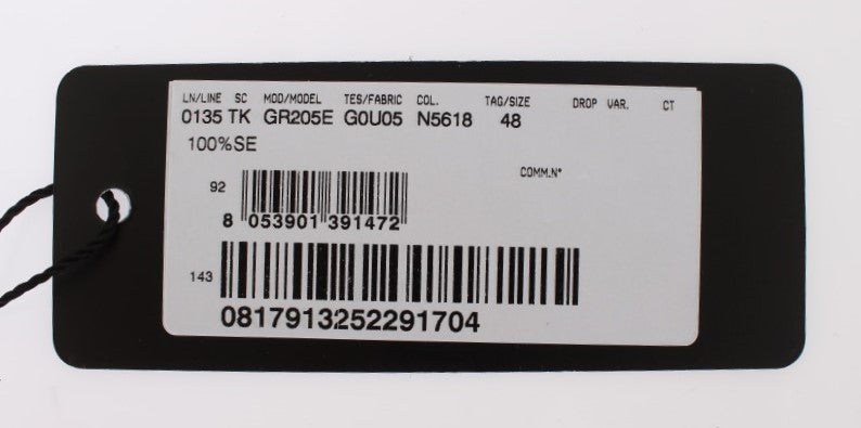 Dolce &amp; Gabbana Silberner breiter Seidenkummerbund