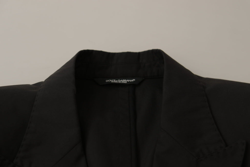 Blazer droit noir Dolce & Gabbana TAORMINA