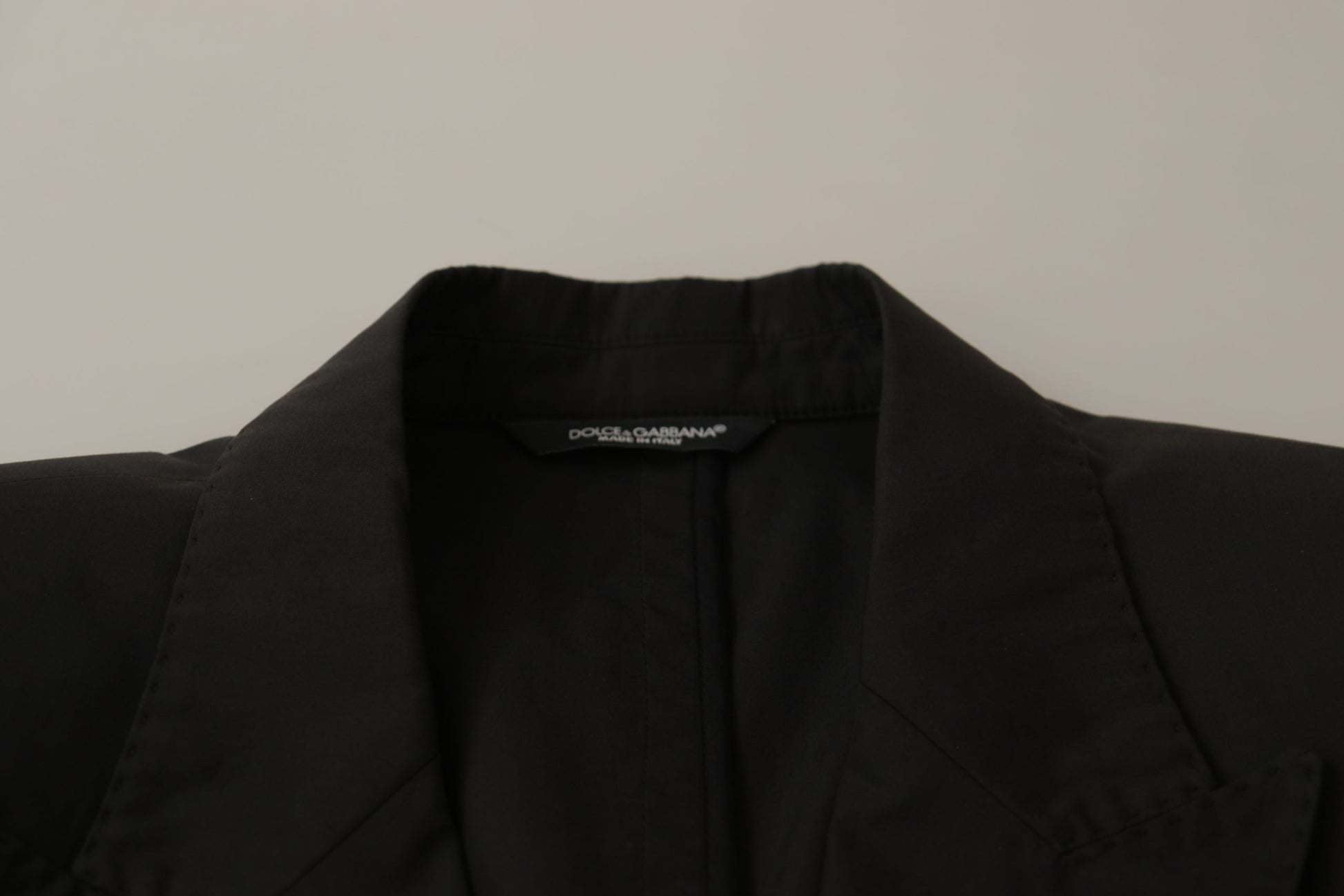 Blazer droit noir Dolce & Gabbana TAORMINA