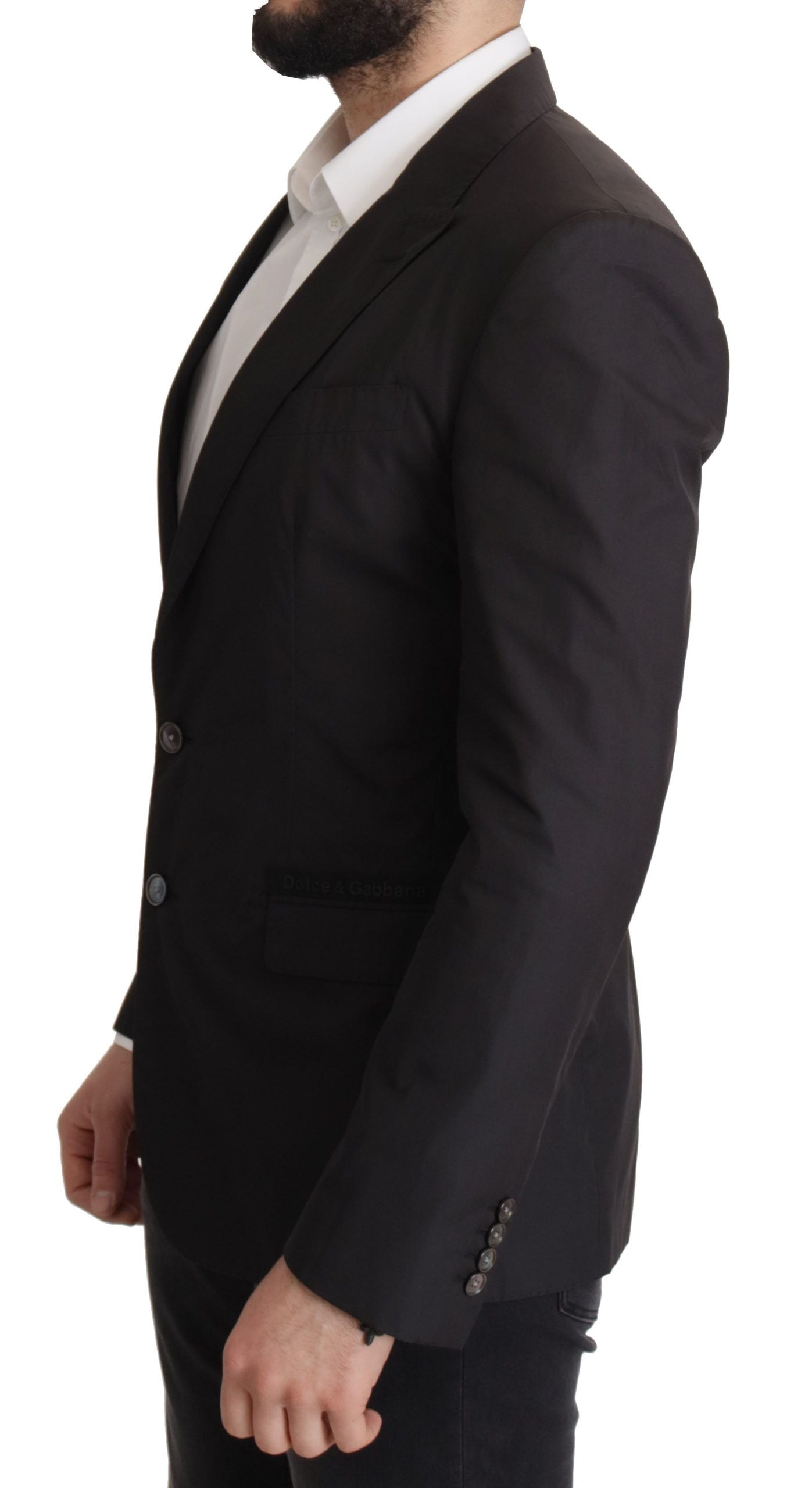 Blazer droit noir Dolce & Gabbana TAORMINA