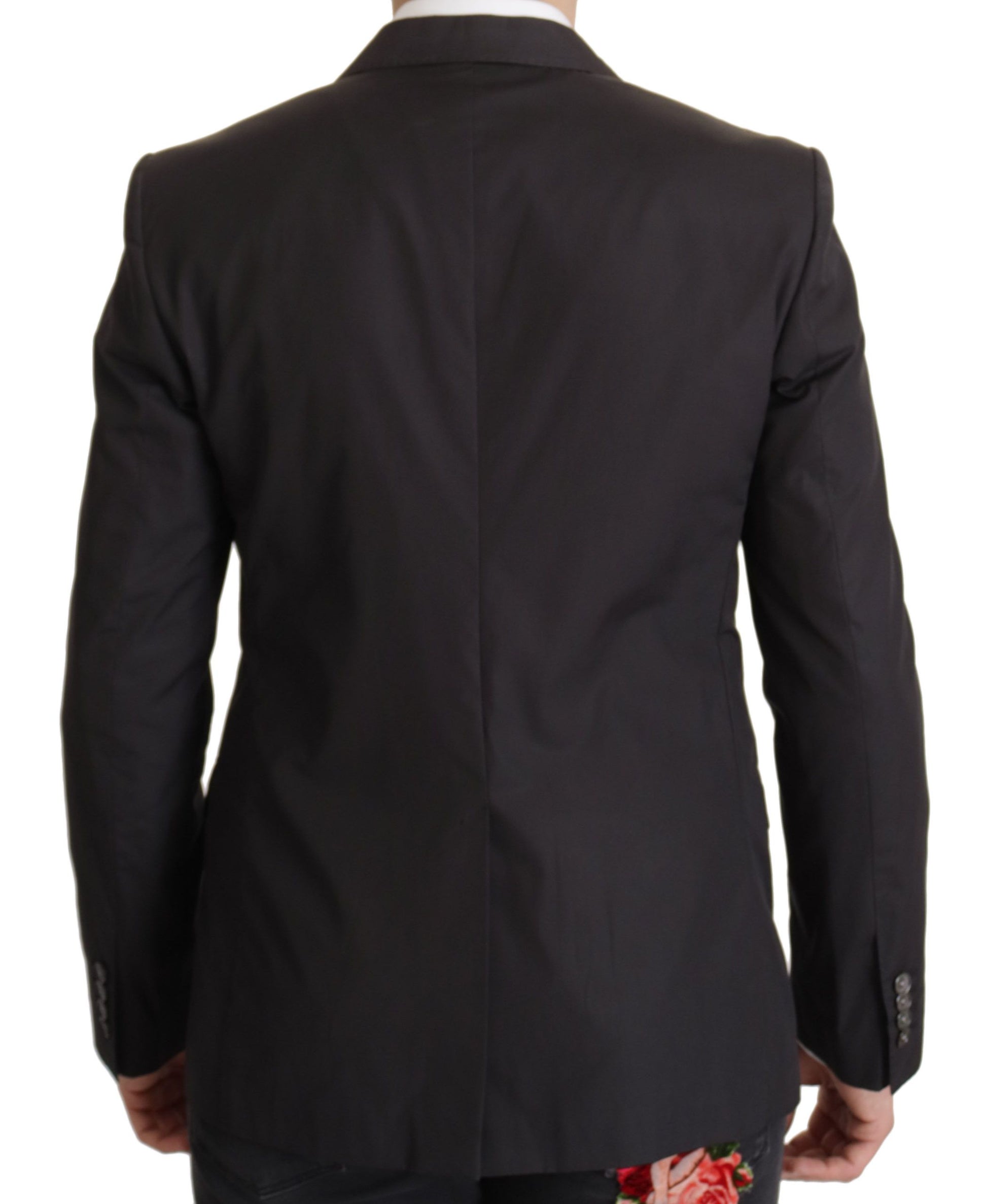 Blazer droit noir Dolce & Gabbana TAORMINA