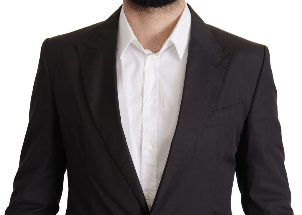 Blazer droit noir Dolce & Gabbana TAORMINA