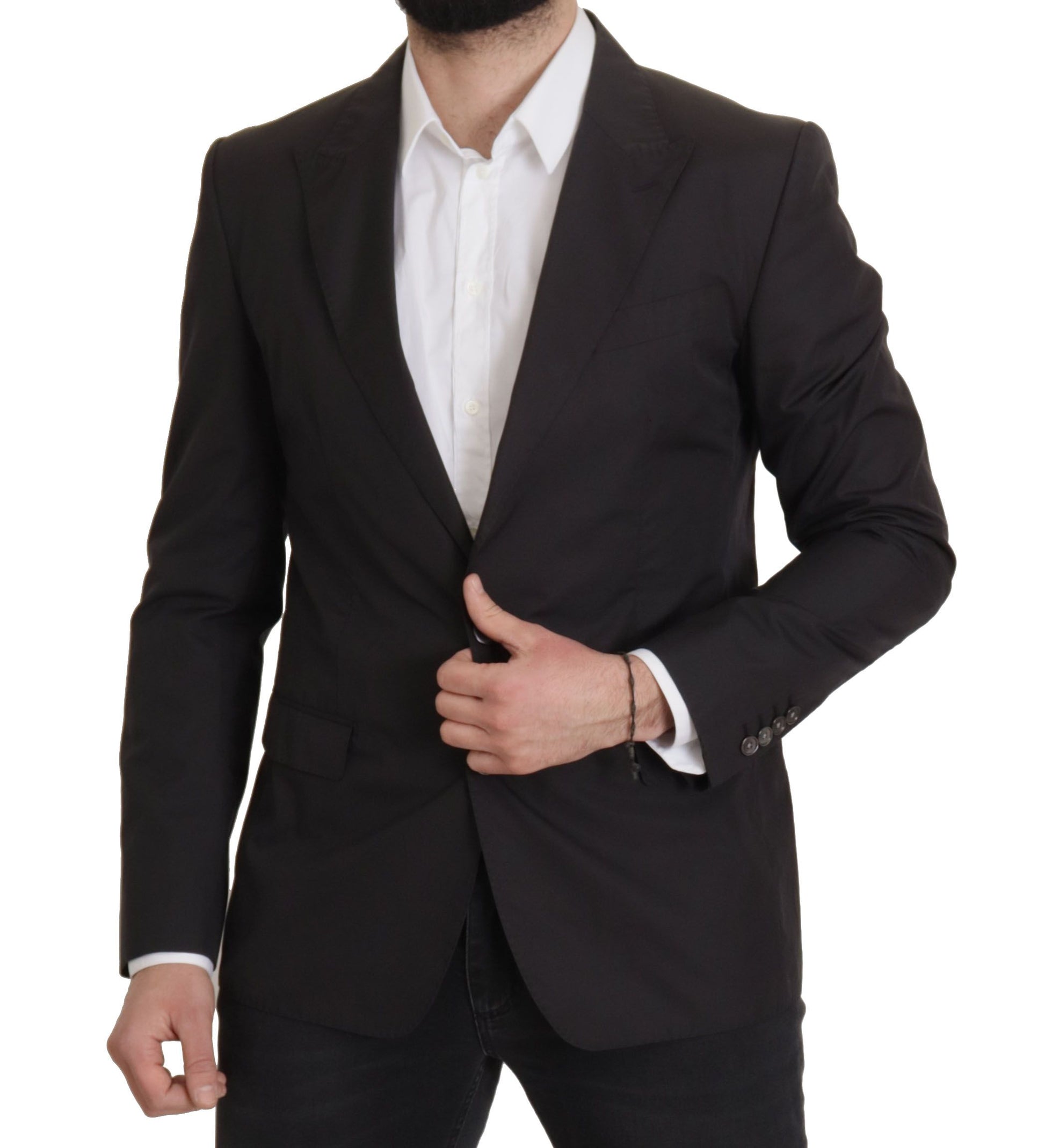 Blazer droit noir Dolce & Gabbana TAORMINA
