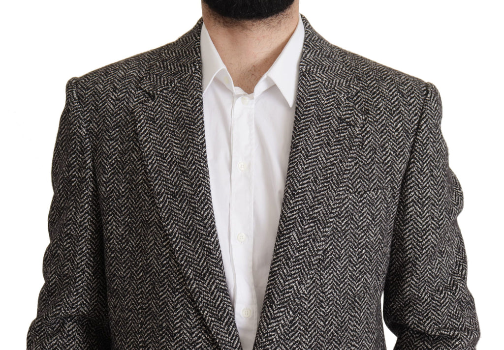 Dolce & Gabbana Grey Blazer for Men detail view