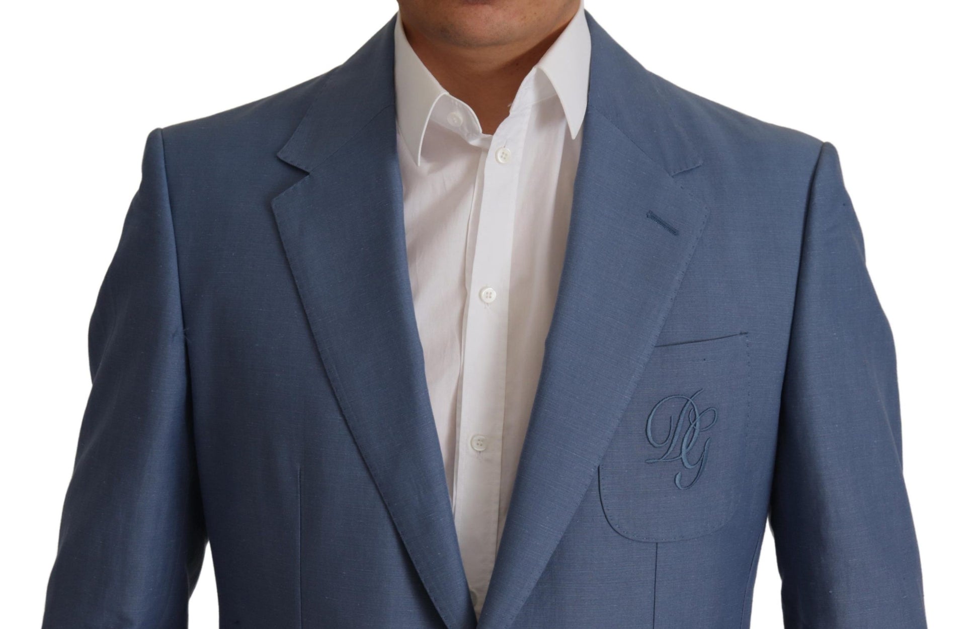 Dolce & Gabbana Blue Blazer for Men detail view