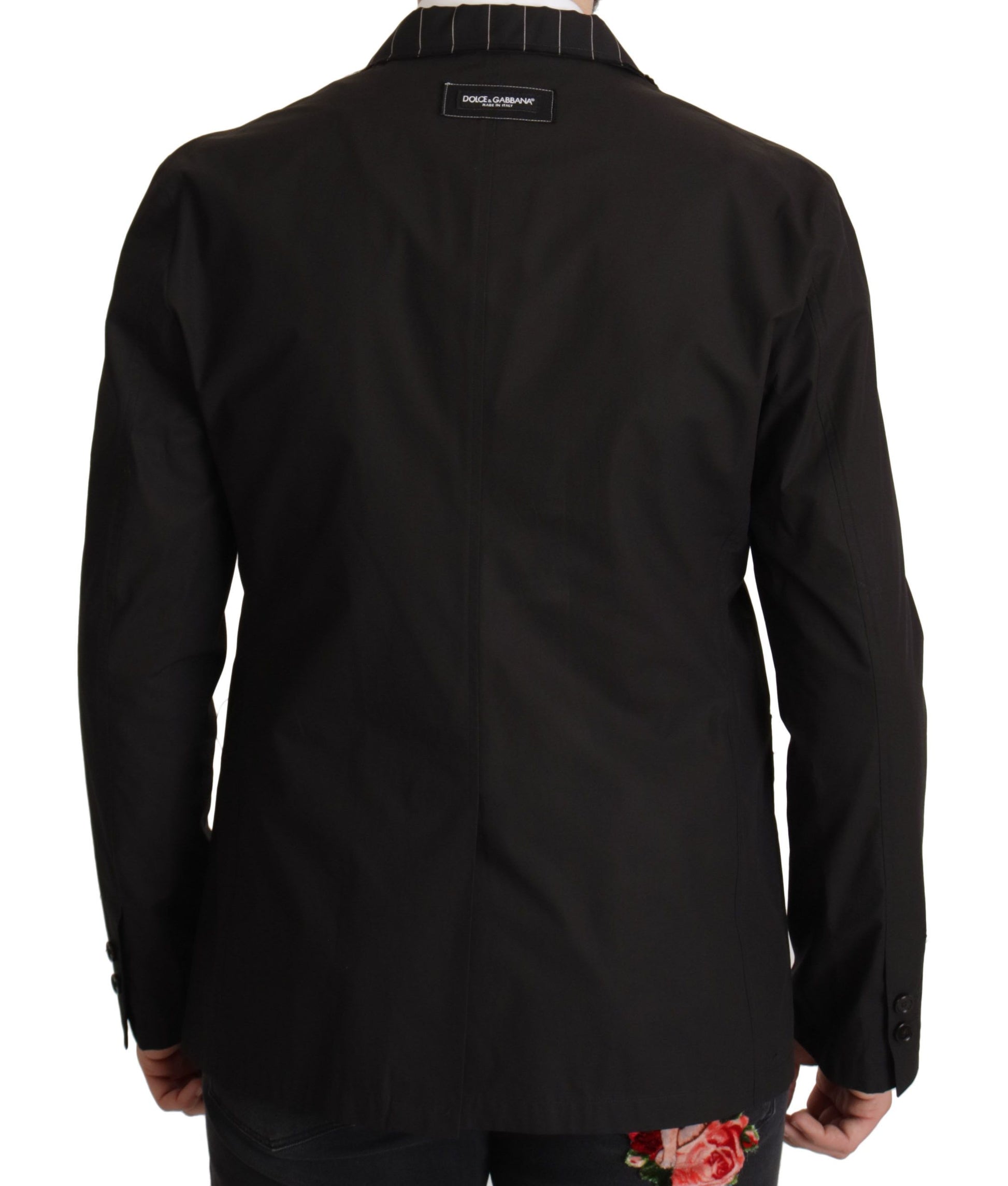 Dolce & Gabbana Black Blazer for Men detail view