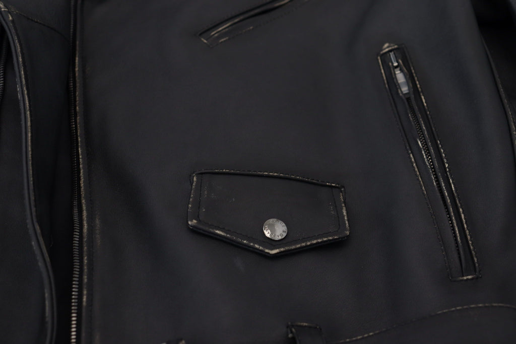 Dolce & Gabbana Black Biker Jackets for Men additional view