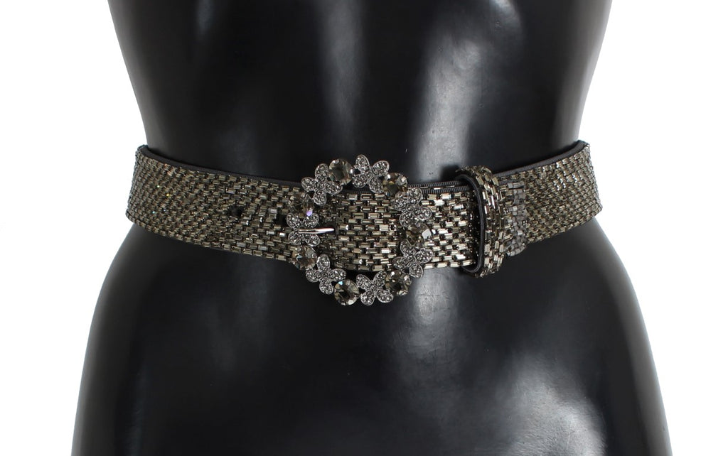 Dolce & Gabbana Grey High Waist Belts for Women