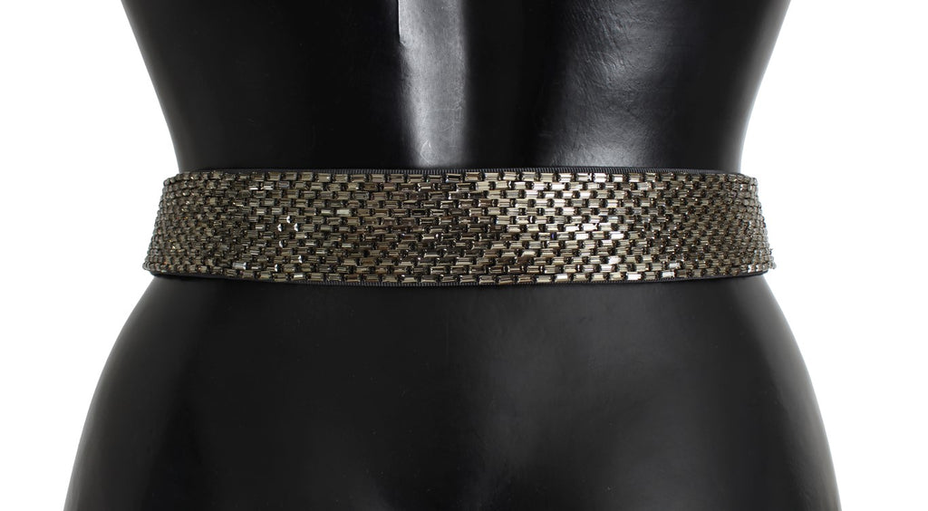 Dolce & Gabbana Grey High Waist Belts for Women detail view