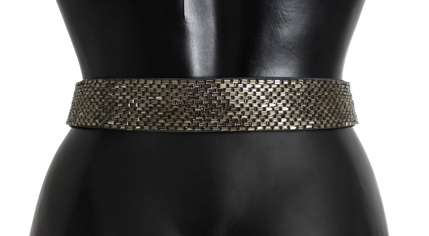 Dolce & Gabbana Grey High Waist Belts for Women detail view