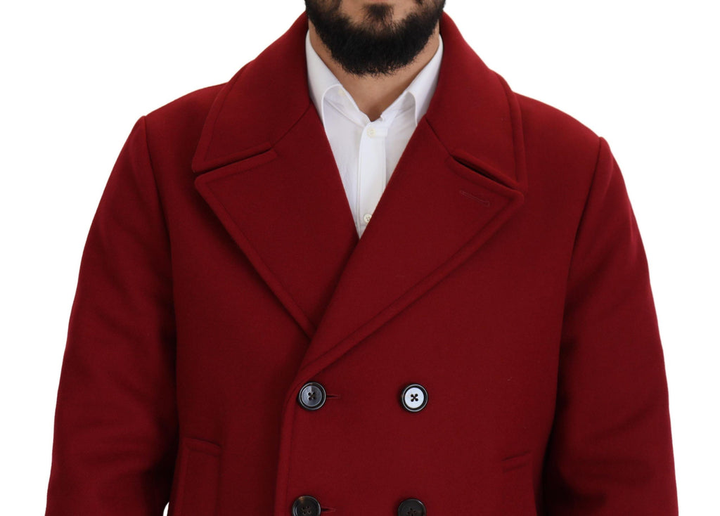 Dolce & Gabbana Red Coat for Men additional view