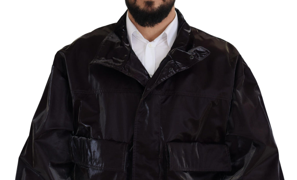 Dolce & Gabbana Red Rain Coats for Men detail view