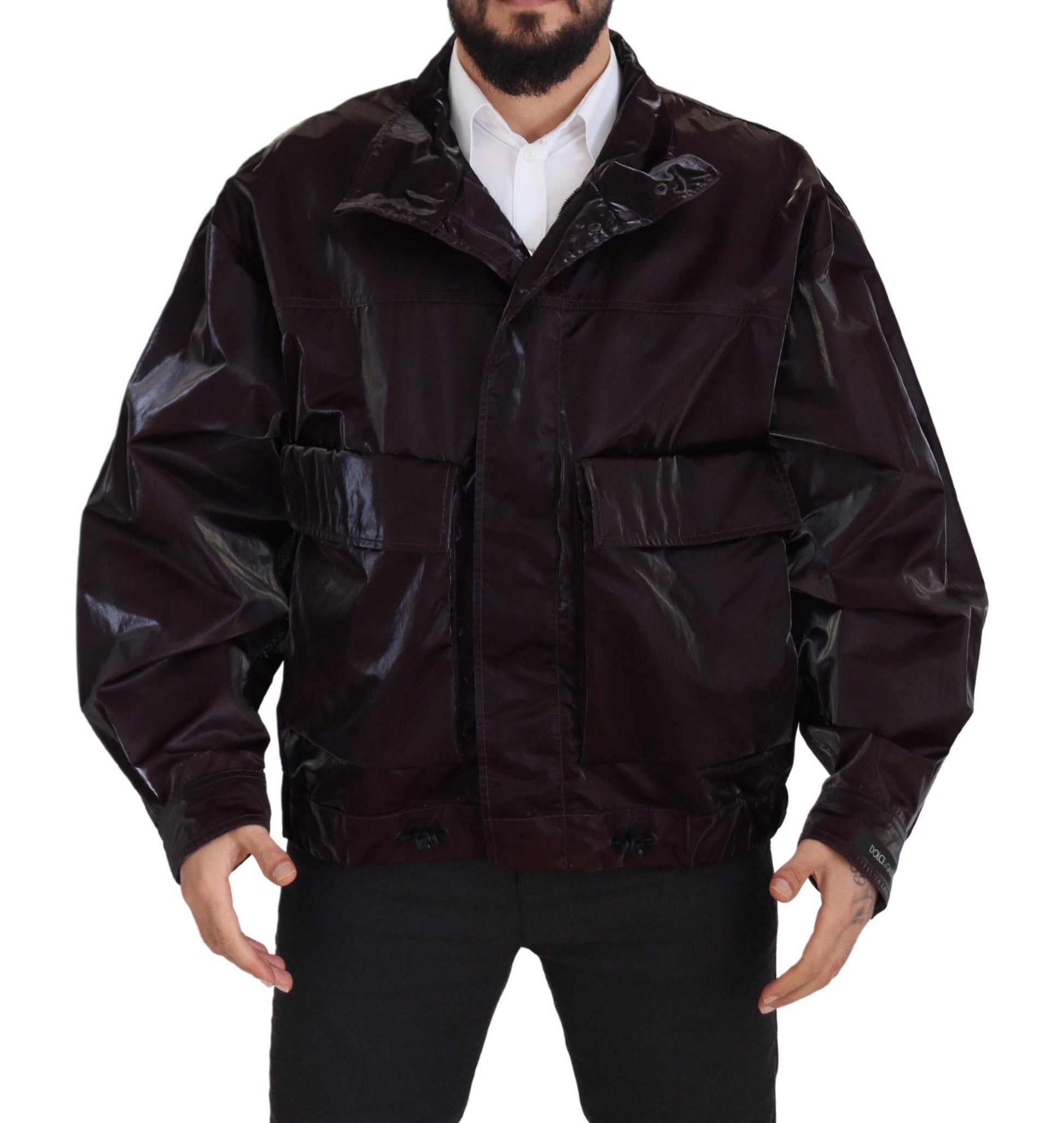 Dolce & Gabbana Red Rain Coats for Men