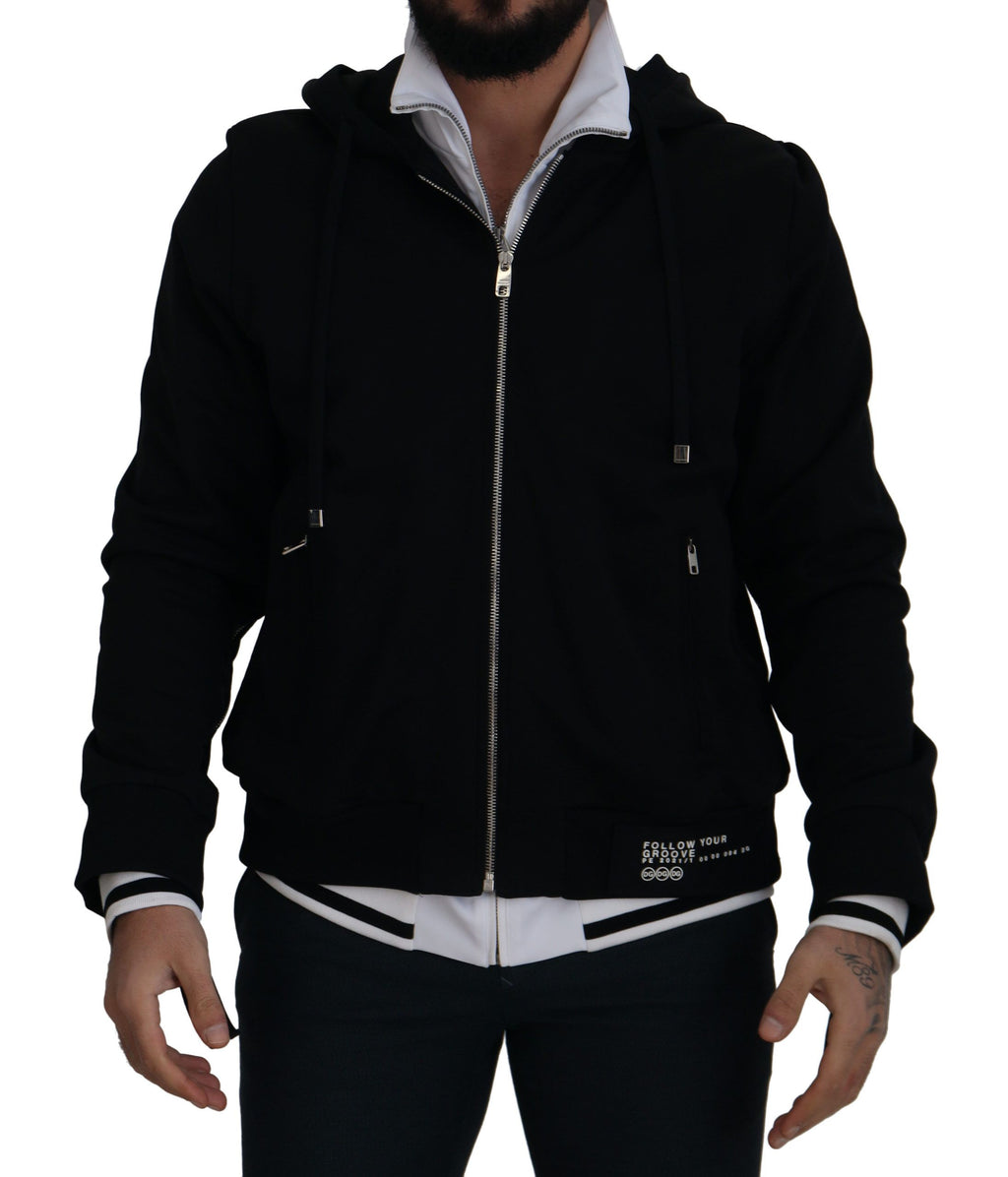Dolce & Gabbana Black Bomber for Men