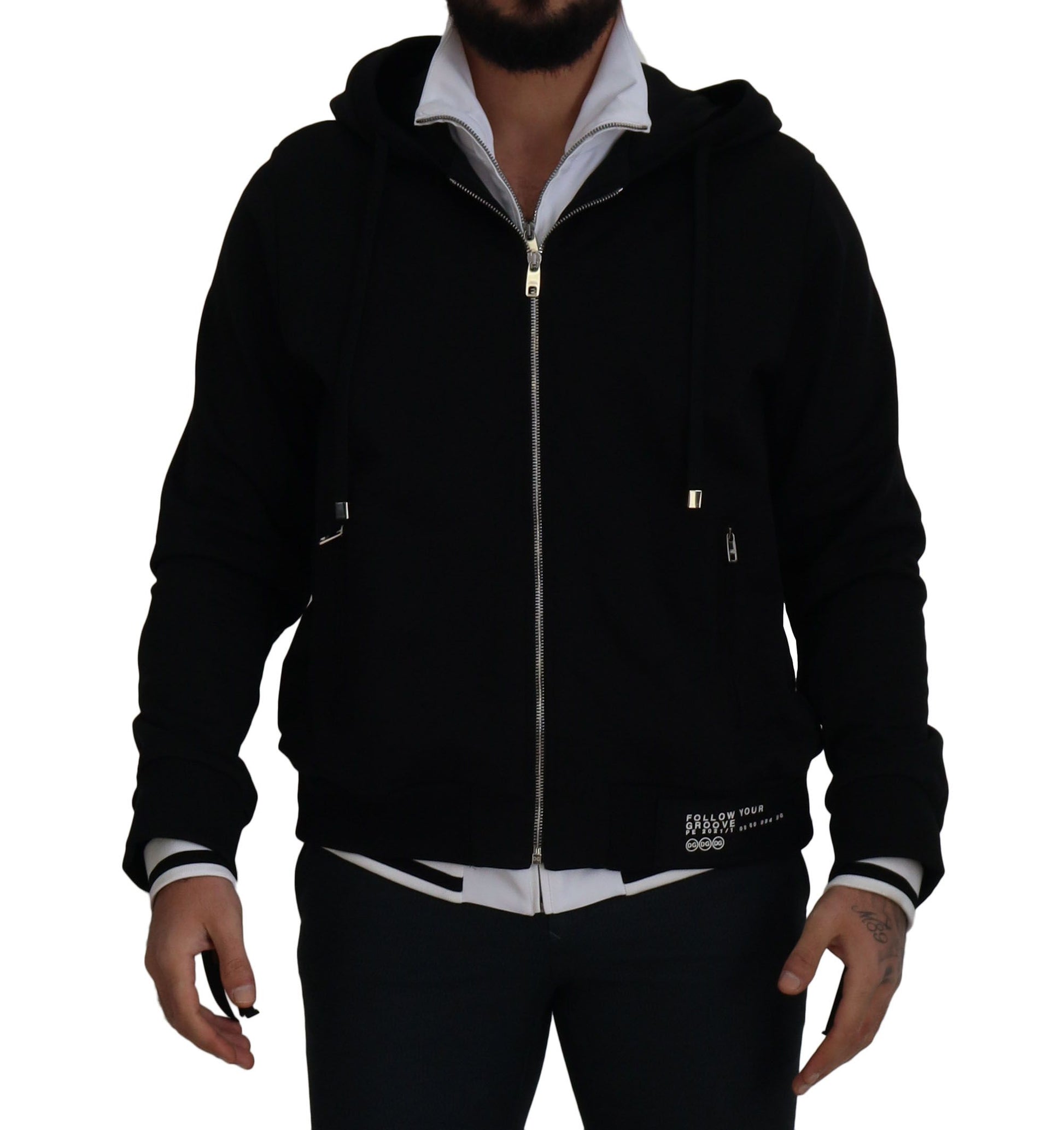 Dolce & Gabbana Black Bomber for Men alternate view